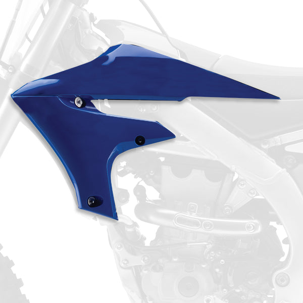 Radiateur de la porte de la police couvre Blue Yamaha YZ450F 84151001