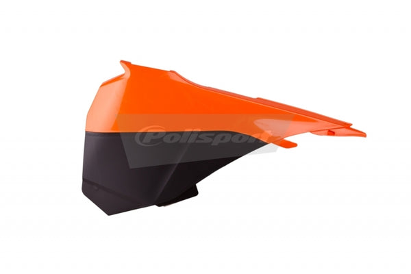Police Port Air Box Covers Oem Color (13-14) Orange/Black KTM SX85 84532001