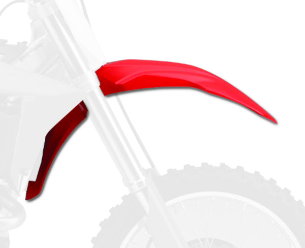 Politiehaven Front Fender Red Honda CRF450R/RX 8553200001