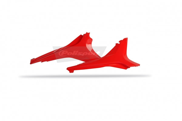 Police Port Air Box Covers Red Honda CRF250R/CRF450R 860530000
