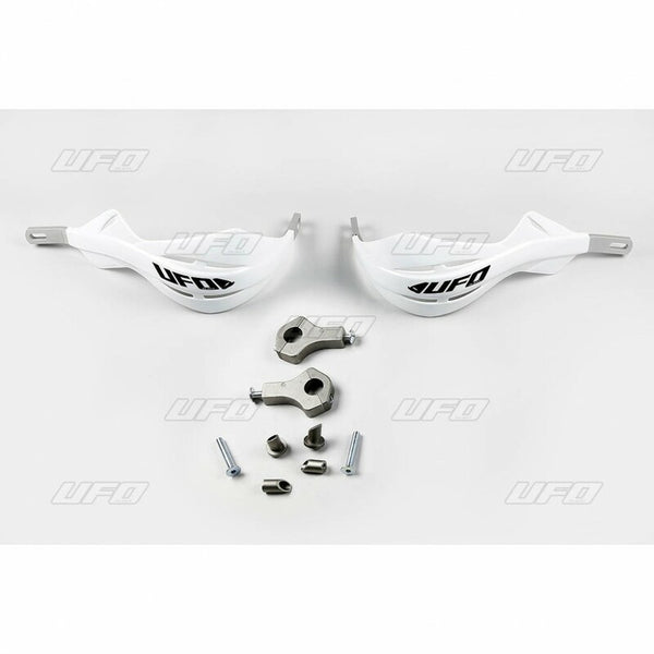 UFO ALU HANDGUARDS WHITE PM01632#041