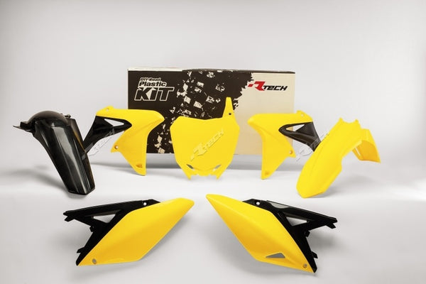 Racetech Plastic Kit OEM-kleur (14-16) Geel/Black Suzuki RM-Z250 R-Kitrmz-OEM-511