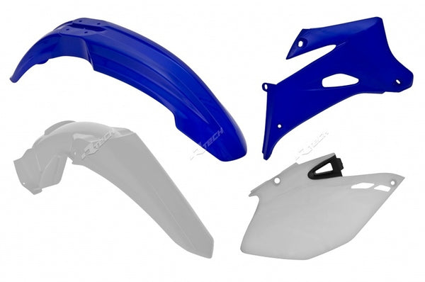 Racetech Plastic Kit-Oem-Color bleu / blanc à Yamaha WR-F450 R-Kitwrf-OEM-413