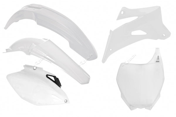 Racetech Plastic Kit-blanc à Yamaha YZ250F R-Kityzf-BN0-508