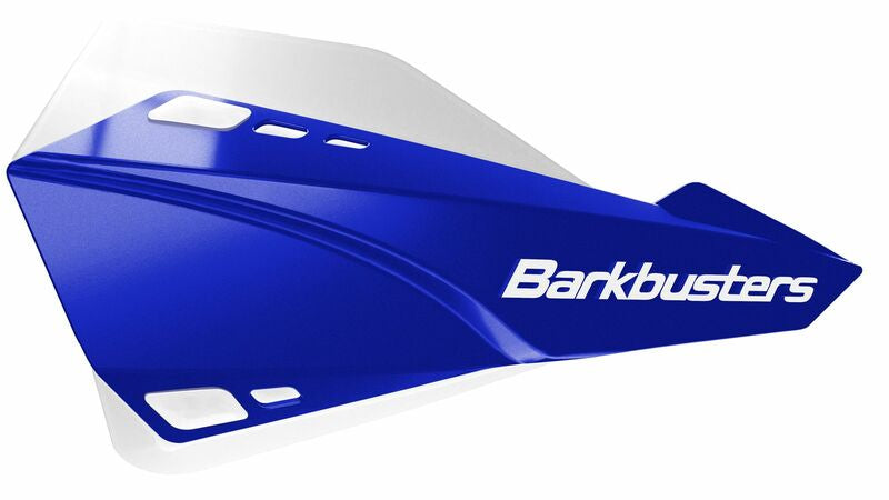 Barkbusters Sabre Hand Guard Set Universal Mount Blue / White Sab-1BU-02-WH