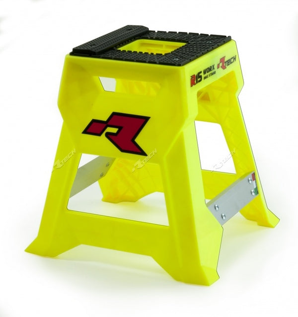 Racetech R15 mx stand néon jaune r-cavmx0015gf
