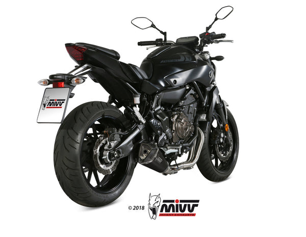 MIVV Delta Race volledig uitlaatsysteem - Yamaha MT -07 00.73.y.044.ldrb
