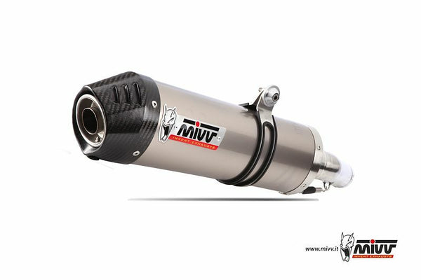 Mivv ovale carbone capeur double titane honda xl1000 varadero 00.73.h.036.lnc