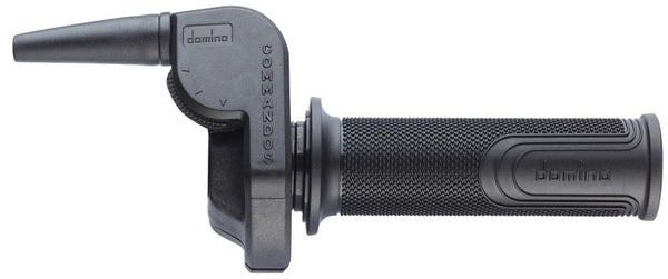 Domino Commandos gasbediening zwart met grip 0629.03-01