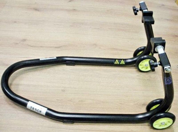 Bihr Home Track Front Paddock Stand avec `` T '' '' Adaptateurs Radial Matt Blackpt08994