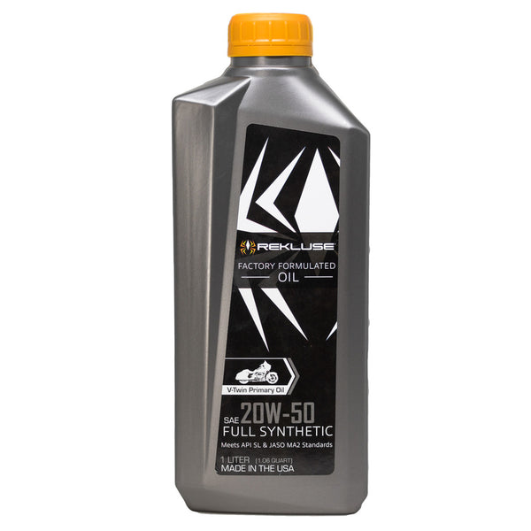 RECLUSE Factory Formulated Oil 20W50 - 1L for V -twin
