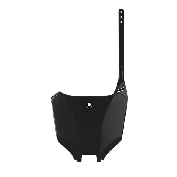 Police Port Front Number Plate Black Honda CRF450R 8670700003