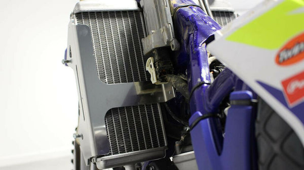 Protégeurs de radiateurs AXP aluminium / sherco noir ax1574