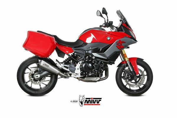 MIVV Delta Race Silencer Edelstahl/Kohlenstoff -Endkappe BMW F900XR B.037.DRX