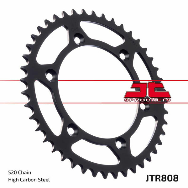 JT Sprock's Steel Standard Achter Sprock 808 - 520 JTR808.47SC