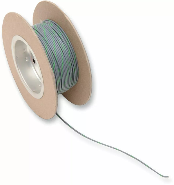 Namz Wire 18G 100 'gris / vert NWR-85-100