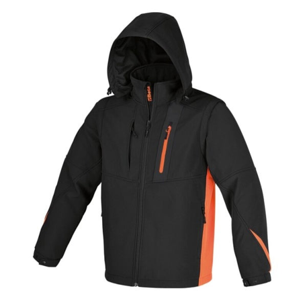 Veste Beta Softshell avec capuche et manches détachables 076590001