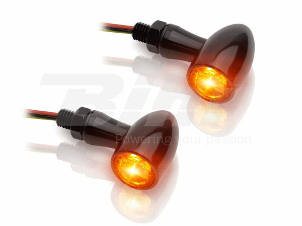 V Teile Aluminium LED-Blitz Set Clear-universal ST-01262-2LED