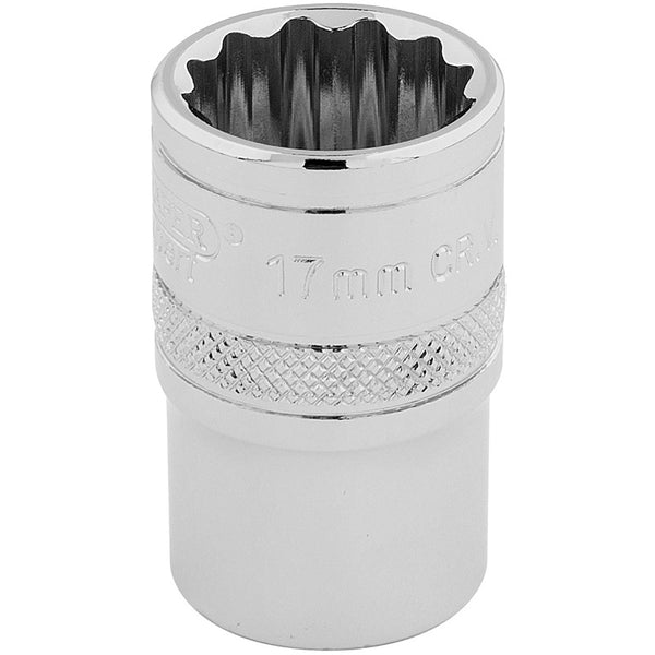 DRAPER 1/2 12 POINTS HI-TORQ® 17mm Socket 33167.0