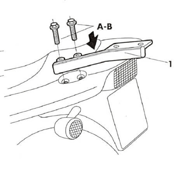 Ensemble de montage maître de Shad Top - Yamaha Y0F68T