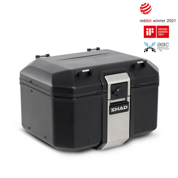 Shad TR48 Top Case - Schwarzes Aluminium 48L (D0TR48100B)
