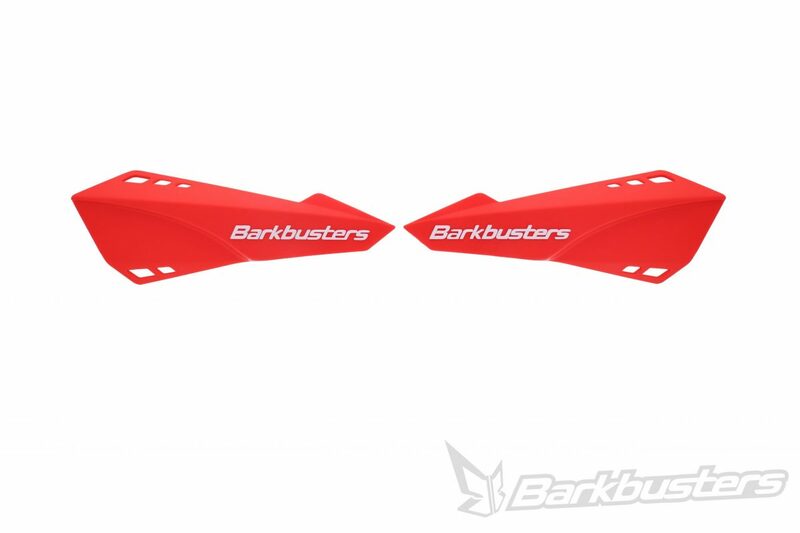 Barkbusters Bicycle Hand Guards Kit-Red MTB-001-00