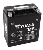 Yuasa mit B -Batteriewartungsfreie Fabrik aktiviert - YTX16 FA