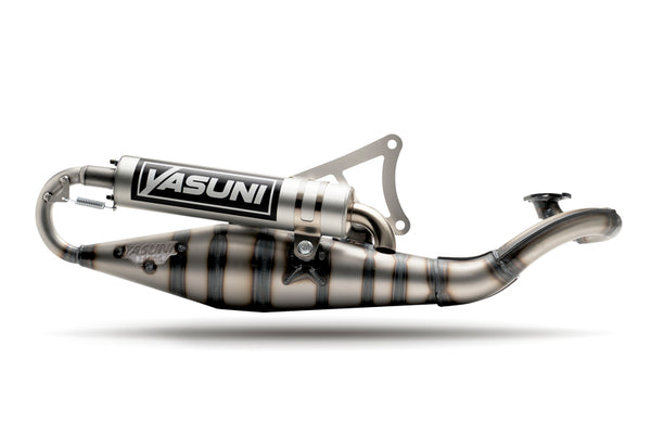 Yasuni Carrera 10 Exhaust Aluminum - Minarelli Horizontal Tub317-1