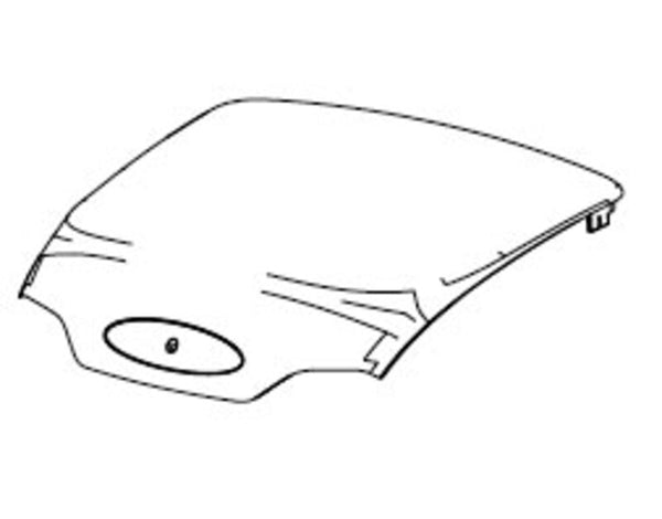 Shad SH40 Alu Look Top Box Cover D1B40E25