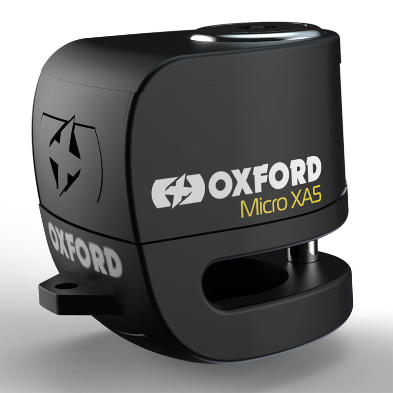 Oxford Micro XA5 Alarm Disc Lock - Black Lk214