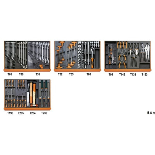 Assortiment bêta de 146 outils - Utilisation universelle 059041203