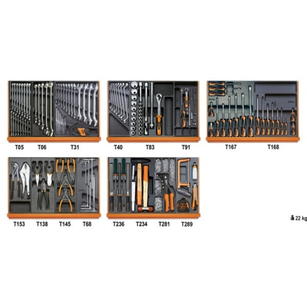 Assortiment bêta de 153 outils - Maintenance industrielle 059041164
