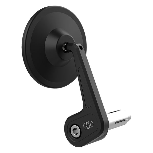 Oxford Street Handle Mirror Universal Right - Black (1 PC) OX536