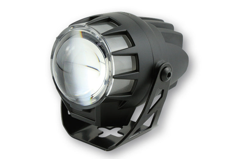 Highsider LED-koplamp Dubbele stroom, zwart, lensdiameter 45 mm 223-454