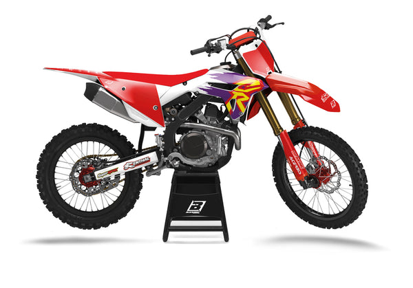 Kit graphique complet de Blackbird Retro - Honda CR125 / 250 8147AA