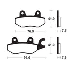 TECNIUM Sintered Metall Bremsbeläge - MF455 1111148