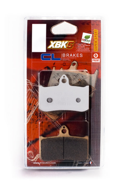 CL BRAKES Street Sintered Metal Brake pads - 1273XBK5 1273XBK5 