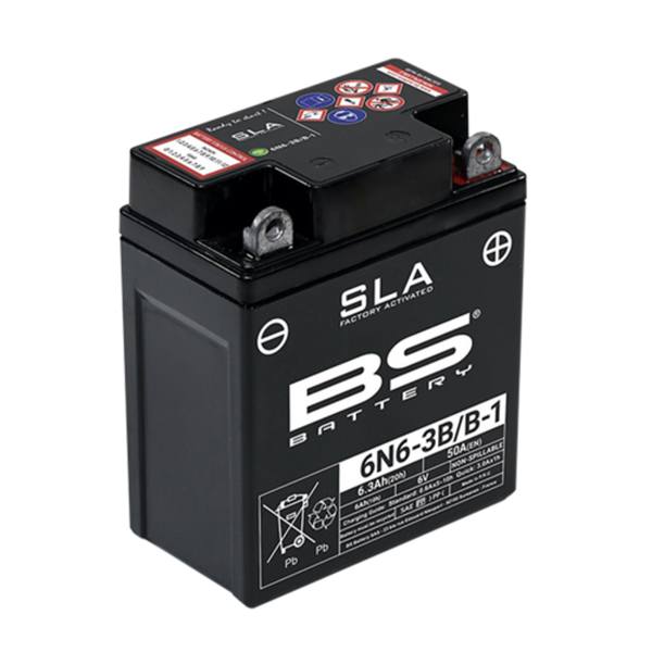 SLA-Batterie wartungsfrei, werkseitig aktiviert - 6N6-3B/B-1 