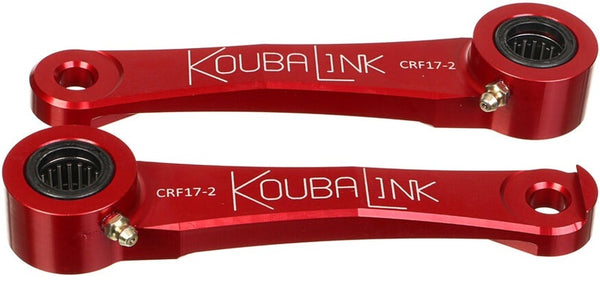 Koubalink verlagende kit (31,8 - 38,1 mm) rood - Honda CRF17-2