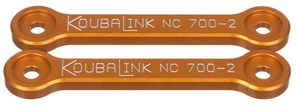 Koubalink verlagende kit (33,7 mm) rood - Honda NC700-2