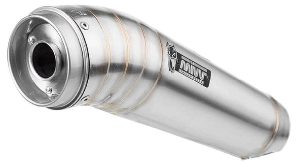 MIVV Ghibli Universal Muffler Stainless Steel - Right Side 00.73.KU.SGX