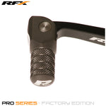 RFX Flex+ Factory Edition Gear Pedal (Black/Hard Anodised Titan) - KTM SXF250/350/EXCF250/350 FXGP5100099HA