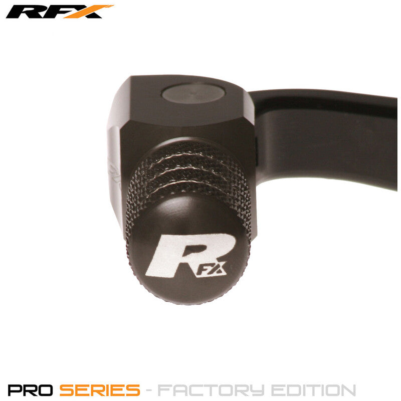 RFX Flex+ Factory Edition Gear Pedal (Black/Hard Anodised Titan) - KTM SX85 SX/XC -W/TPI 125/150 FXGP5110099HA