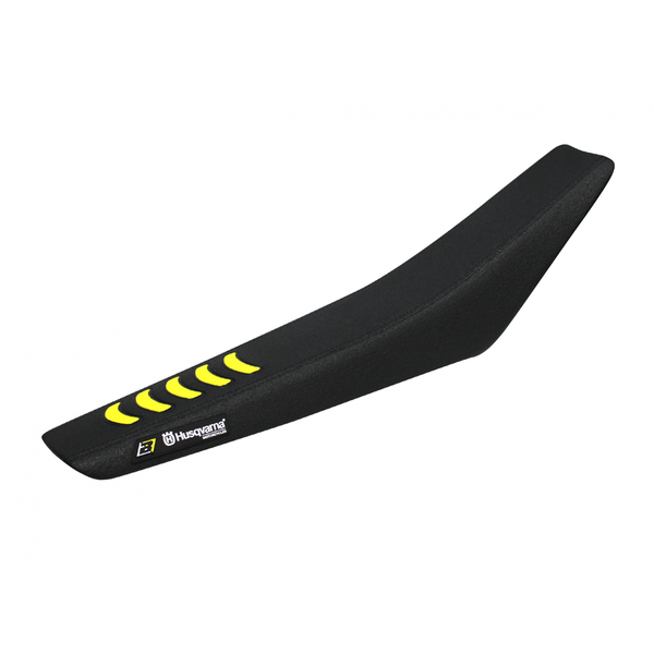 Blackbird Double Grip 3 Saddle cover-Husqvarna FC-TC 1626H (Black /Yellow)