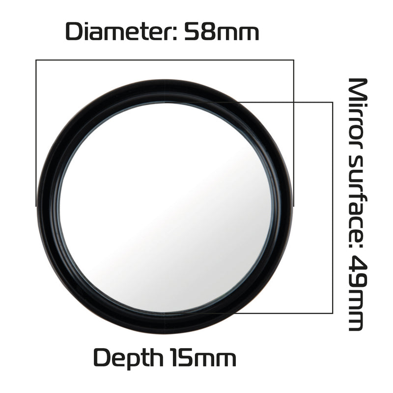 Miroirs d'angle à mort Oxford - paquet de 2 ox757