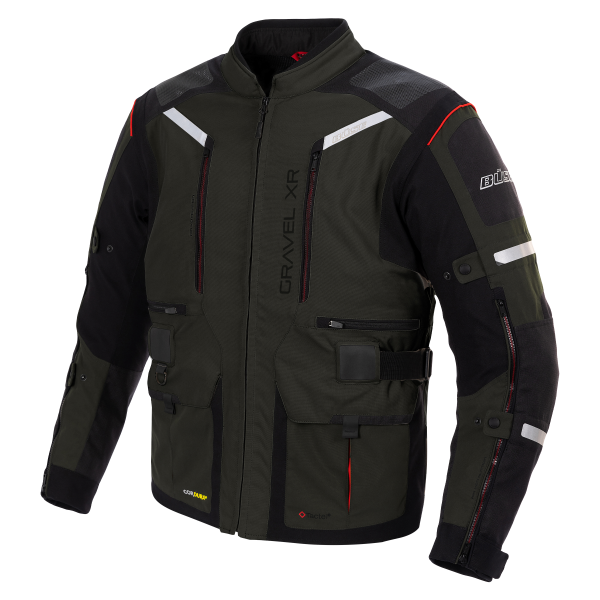 BUSE TEXTILE MC Veste Gravel xr Slate Grey