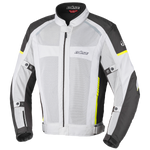 Buse textiel mc-jacket santerno grijs