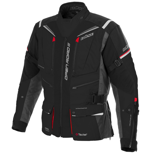 Büse Textile MC Jacke Open Road III Schwarz