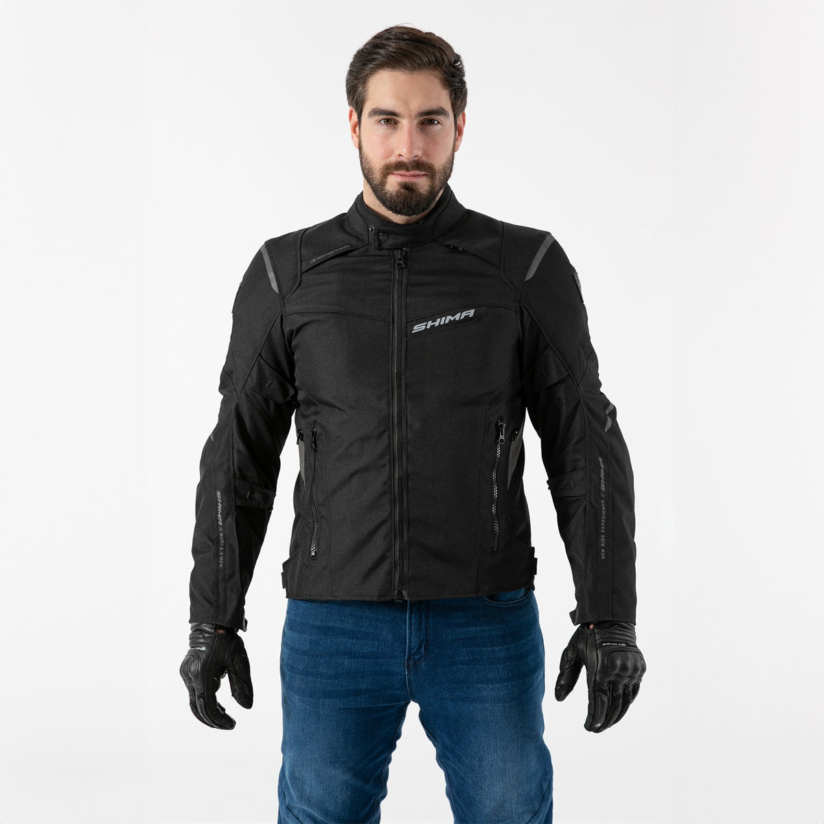 Shima Textile MC Jacket Rush 2.0 Black