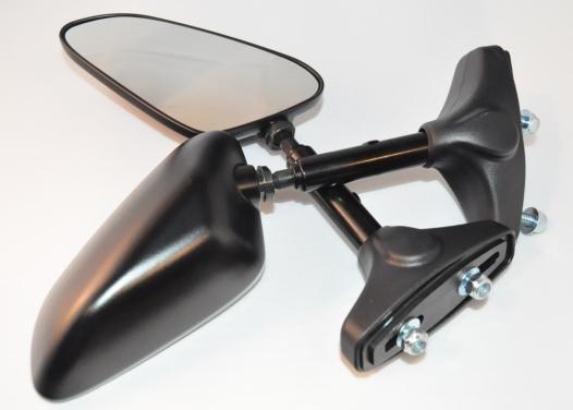 Zugang zurück Mirror Sport Universal/Paar Schwarz